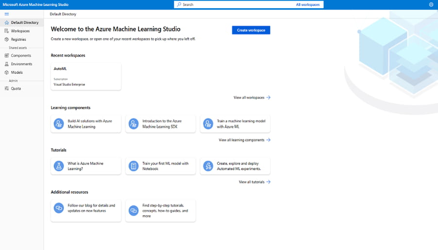 Azure Machine Learning Azure Machine Learning